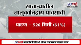 Satara Rain | सातारा जिल्ह्यात दमदार पाऊस, 85 टक्के सरासरी पावसाची नोंद