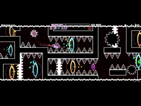 streaming geometry dash (playing random levels)