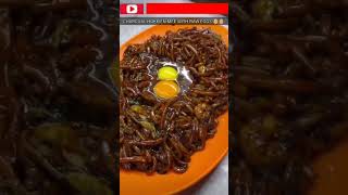CHARCOALS COOKED HOKKEIAN MEE WITH RAW EGGS 🥚🥚 #fyp #foodie #meehoon