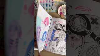 Marker sketchbook tour! 🌻