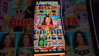 Lighting Dollar Link Chica Bonita BIG LINE HIT $1.25 bet #lowroller #bigwin