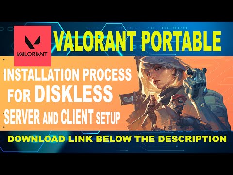 VALORANT PORTABLE for Diskless Server | Client Update August 2023 (Tagalog)