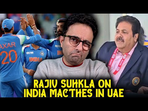 The decision of hosting India's matches in Dubai was finalized by ICC says Rajeev Shukla