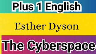 Cyberspace by Esther Dysen | Plus 1 English