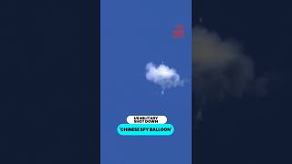'Chinese Spy Balloon' was shot down by US Military. #chineseballoon #usmilitary #USvsChina