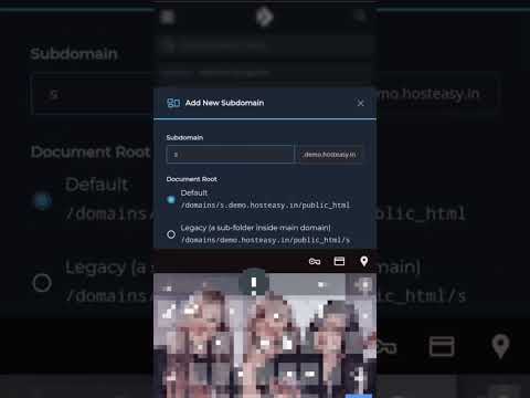 Create a Subdomain in 30 Seconds! ⚡ | DirectAdmin | Hosteasy #subdomain #hosteasy  #directadmin