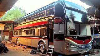 Men Build DIY Passenger Sleeper Bus | From Start to Finish by @AmazingTechnology-jz8jk