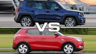 2019 Jeep Renegade vs 2018 SsangYong Tivoli Technical Specifications