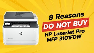 STOP! Don't Buy HP LaserJet Pro MFP 3101FDW Before Watching This! 🚫🖨️