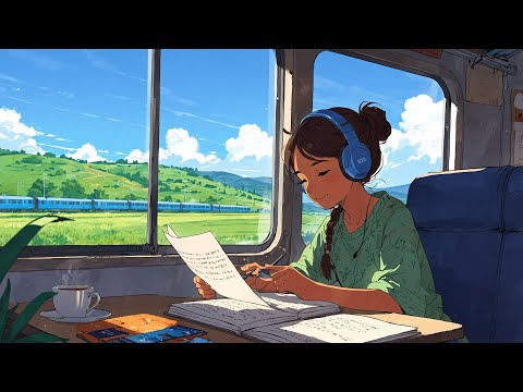 Chill & Productive: Lofi Study on a Train Ride 🚂📝