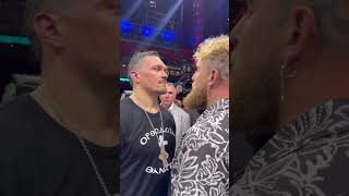 Oleksandr Usyk Faces Off with Jake Paul 🥊 (via @DAZNBoxing )