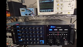Amplifier Restoration and Testing - DTech 3300K Karaoke Amp Mixer