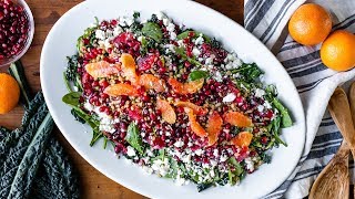 Blood Orange & Wheat Berry Salad
