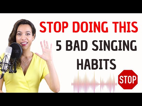 STOP DOING THIS! if you want to sing. 5 Common Singing Mistakes. Natalia Bliss vocal coach. Lesson 3