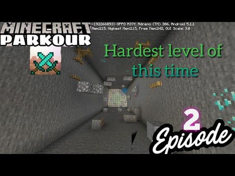 This is hard enough to make me cry 😢 || minecraft parkour episode 2 in hindi