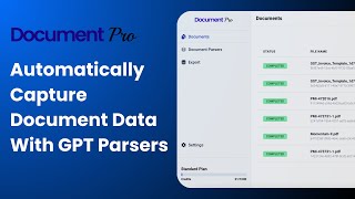Extract Custom Invoices Accurately using DocumentPro GPT Parsers