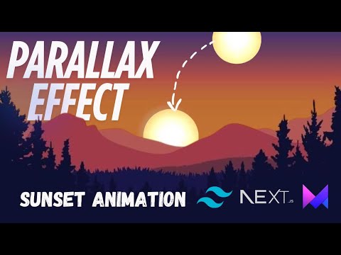 Create a Beautiful Sunset Scroll Animation with Framer Motion #FramerMotion #ParallaxEffect