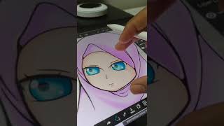 Simple Sketch and Simple Coloring With Medibang Paint