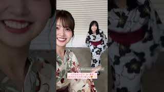 山口陽世と山下葉留花　2025/7/21 #日向坂46