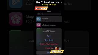 The AppStore plus for iPhone iOS 15 ! #shorts #trollstore #shortvideo #shortcut #iphone