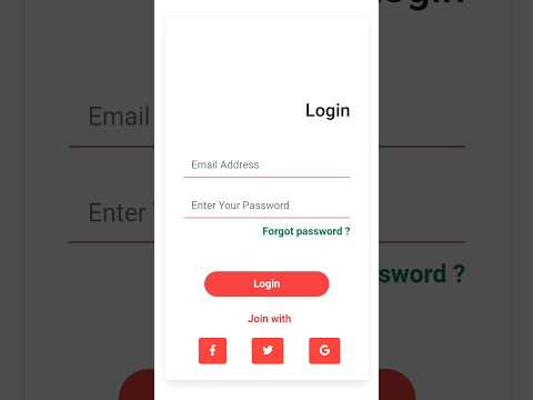 Bootstrap 5 login form ui design #shorts #bootstrap #uiux