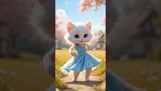 Desi Princess Cats Dance! So Cute! 💖🐾💃 | #foryou #catdance #desicat #funny #aicat #FunAiTv2