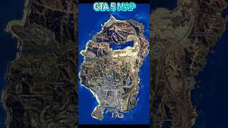 GTA 5 Map 🆚 GTA 6 Map#gta5map #gta6map