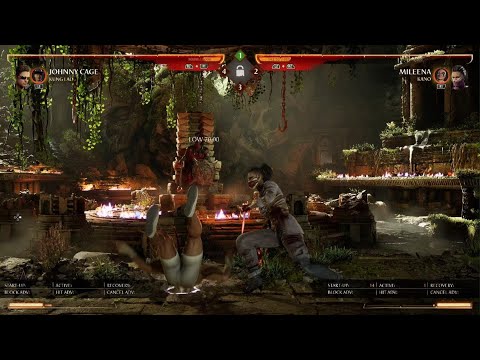 50/50 setup on knockdown