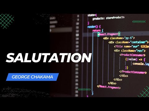 Salutation.