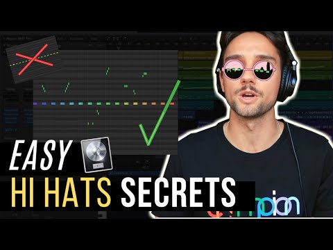 HI HATS SECRETS, TIPS and TRICKS | Rolling Hi Hats Logic Pro X Tutorial