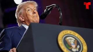 Donald Trump delivers remarks at AI Summit