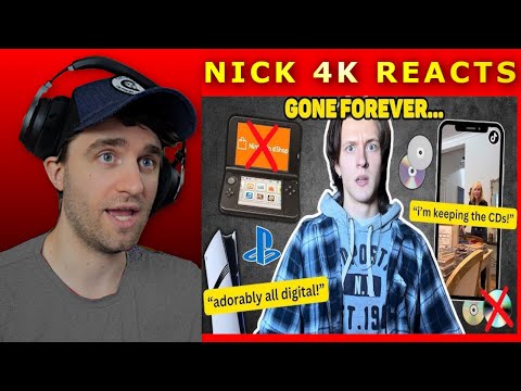 Physical Media is Dying... | NICK 4K REACTS