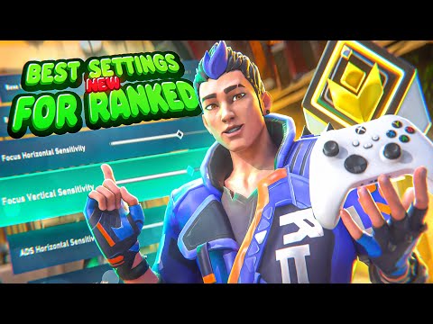 *NEW* The BEST SETTINGS For Ranked on CONSOLE VALORANT! (Full Guide)