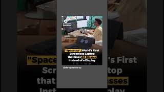 spacetop World's First screenless Laptop that uses AR Glasses instead of a Display #laptop