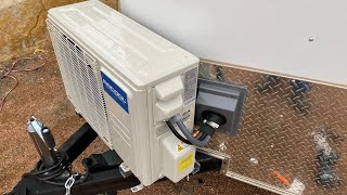 MRCOOL Installed In A Cargo Trailer! EZPRO 12k | RC Race Trailer Build Pt 4!