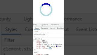How to Make a CSS Spinner in 60 Seconds #Shorts