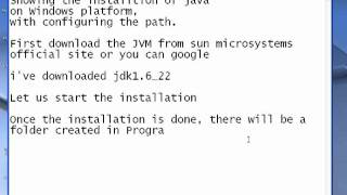 Installing JVM on Windows and Setting Path