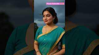 "AI Saree Girl Model Walking Like a Queen | Must Watch!"#shorts #love #song