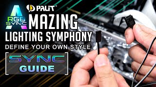 Amazing Lighting Symphony🌈Palit ARBG SYNC | Intro & Installation Guide