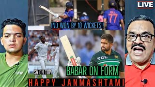 Ind showed how to bat, Pak won, SA on top, Babar form, Q&A