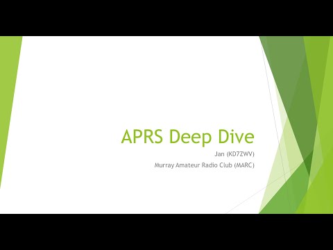 APRS Deep Dive