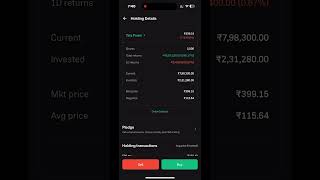 Tata power today’s lose #tatapower #stockmarket #