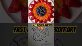Fast&easy #FruitArt 🍓🍇🍊 #food #strawberry #fruit  #recipe #healthysnacks #shortvideo #fruitcutting
