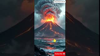Epic Island Eruption 8K HDR Volcano Fury Unleashes Nature's Raw Power – Watch Now for Thrills!!!!!!