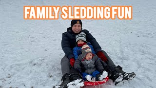 Fun Family Tobogganing Adventure