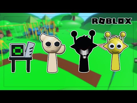 How to Get All 5 New Badges in 3D Sprunki RP And Animations - Roblox