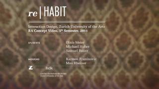 BA concept video "re-Habit" {english version}