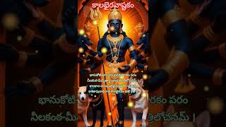 కాలభైరవాష్టకం |భానుకోటి-భాస్వరం భవబ్ధితారకం పరం| Part 2 |Kalabhairava Ashtakam | #devotional