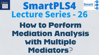 #SmartPLS4 Series 26 - Mediation Model Analysis with Multiple Mediators