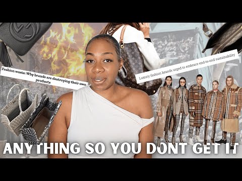The RIDICULOUS WAY LUXURY BRANDS GET RID of their UNSOLD STOCK & what will CHANGE IN 2025